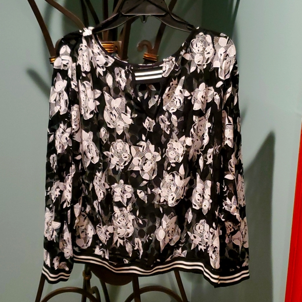 Beautiful sheer lace top